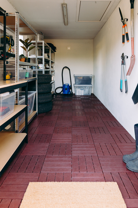 Golvplatta Woodlook Mahogny 11-pack Hestra